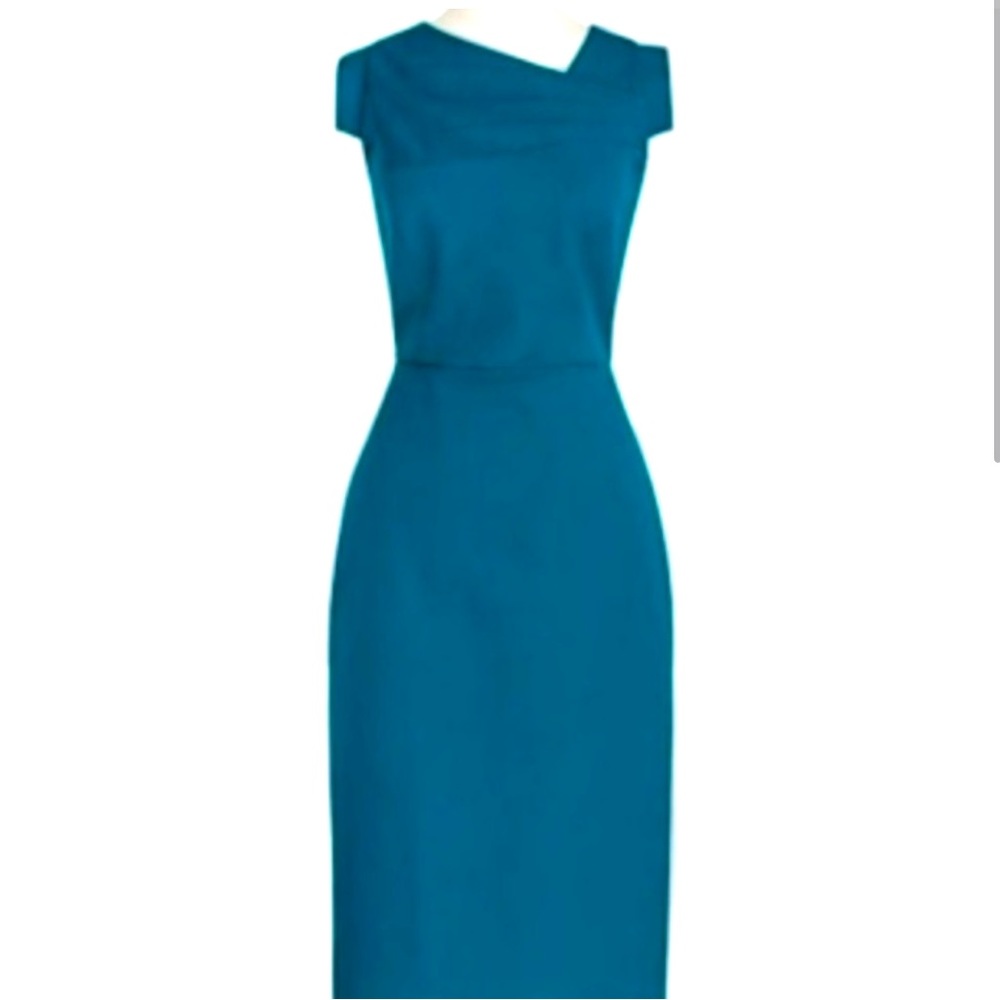 J Crew Factory • Origami Sheath dress • Style G6420 - Picture 1 of 7